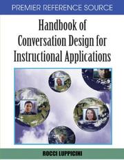 Cover of: Handbook of Conversation Design for Instructional Applications by Rocci Luppicini, Rocci Luppicini