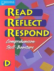 Cover of: Read Reflect Respond D (Read Reflect Respond)