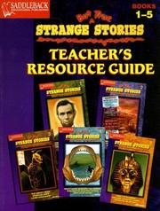 Cover of: Strange but True Teacher Resource Guide (Strange But True)