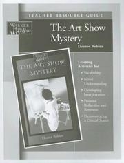 Cover of: Art Show Mystery Teacher Resource Guide (Walker High Mysteries)