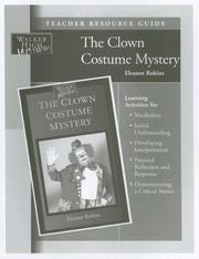 Cover of: Clown Costume Mystery Teacher Resource Guide (Walker High Mysteries)