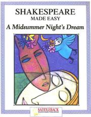 Cover of: Midsummer Night's Dream (Shakespeare Made Easy Study Guides)