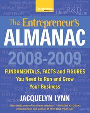 Cover of: The Entrepreneur's Almanac: Fundamentals, Facts and Figures You Need to Run and Grow Your Business