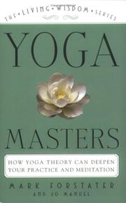 Cover of: Yoga Masters: The Living Wisdom Series (Living Wisdom)
