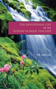Cover of: The Devotional Life of the Sunday School Teacher | James Russell Miller