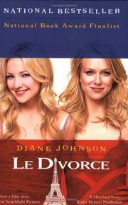 Cover of: Le Divorce (William Abrahams Book) by Diane Johnson