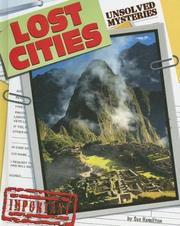 Cover of: Lost Cities (Unsolved Mysteries) by Sue Hamilton
