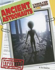 Cover of: Ancient Astronauts (Unsolved Mysteries) by Sue Hamilton