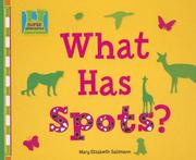 Cover of: What Has Spots? (Creature Features)