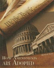 Cover of: How Amendments Are Adopted (The Bill of Rights) by Rich Smith