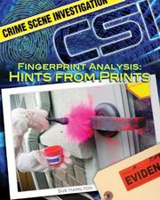 Cover of: Fingerprint Analysis by Sue Hamilton