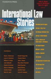 International law stories by John Noyes, Mark Janis, Laura Dickinson
