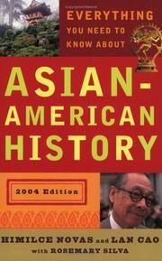 Cover of: Everything you need to know about Asian-American history