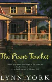 Cover of: The piano teacher by Lynn York
