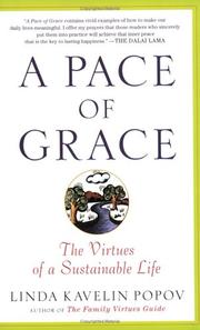Cover of: A Pace of Grace by Linda Kavelin Popov