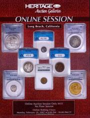 Cover of: Heritage Long Beach Coin Auction Online Session #431 by Various