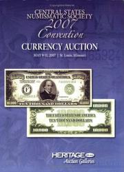 Cover of: HCAA Currency CSNS St. Louis Auction Catalog #436