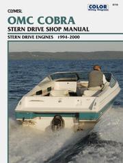 Cover of: Clymer OMC Cobra Stern Drive Shop Manual 1994-2000 by Mark Rolling