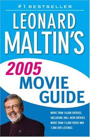 Cover of: Leonard Maltin's 2005 Movie Guide