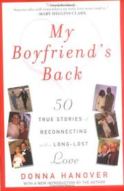 Cover of: My Boyfriend's Back by Donna Hanover