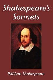 Cover of: Shakespeare's Sonnets by William Shakespeare, William Shakespeare