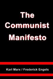 Cover of: The Communist Manifesto by Karl Marx