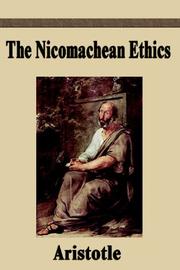 Cover of: The Nicomachean Ethics by Aristotle