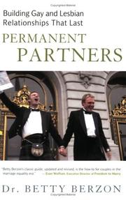 Cover of: Permanent Partners by Betty Berzon