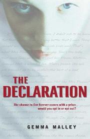 Cover of: The Declaration