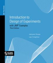 Cover of: Introduction to Design of Experiments with JMP Examples, Third Edition