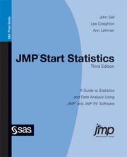 Cover of: JMP(R) Start Statistics: A Guide to Statistics and Data Analysis Using JMP(R) and JMP IN(R) Software, Third Edition