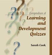 Cover of: Compendium of Learning and Development Quizzes by Sarah Cook