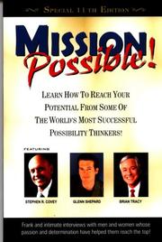 Cover of: Mission Possible! | Glenn Shepard; Stephen Covey and Brian Tracy