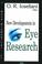 Cover of: New Developments in Eye Research (Nova Biomedical)