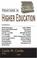 Cover of: Frontiers in Higher Education