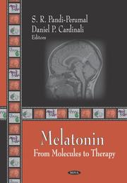 Cover of: Melatonin: From Molecules to Therapy
