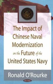 Cover of: The Impact of Chinese Naval Modernization on the Future of the United States Navy