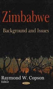 Cover of: Zimbabwe: Background And Issues