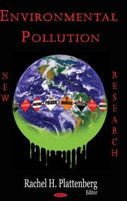 Cover of: Environmental Pollution | Rachel H. Plattenberg