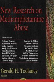 Cover of: New Research on Methamphetamine Abuse