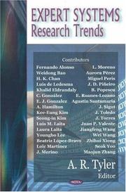 Cover of: Expert Systems Research Trends | A. R. Tyler