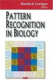 Cover of: Pattern Recognition in Biology