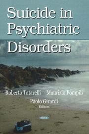 Cover of: Suicide in Psychiatric Disorders