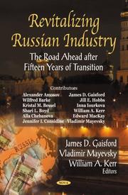 Cover of: Revitalizing Russian Industry: The Road Ahead After Fifteen Years of Transition