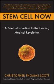 Cover of: Stem Cell Now