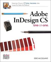 Cover of: Adobe CS InDesign One-on-One (One-On-One)