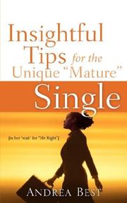 Cover of: Insightful Tips for the Unique "Mature" Single