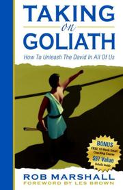 Cover of: Taking on Goliath by Rob Marshall