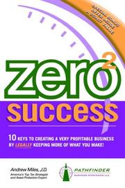 Cover of: Zero 2 Success