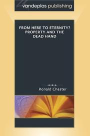 Cover of: From Here to Eternity? Property And The Dead Hand